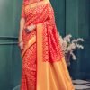 Red Kanjivaram Saree for bride Red kanjivaram silk sarees with price Red Kanjivaram Saree look Dark Red Kanjivaram Saree Red Kanjivaram Saree Nalli Kanchipuram Red silk sarees for wedding with price Golden Red Kanjivaram Saree